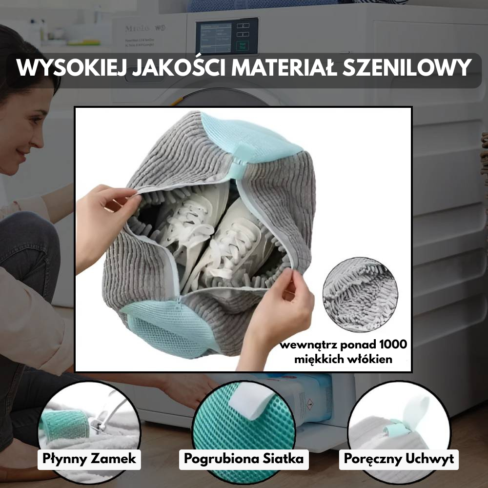 SmartWash™ - Torba ochronna do prania butów