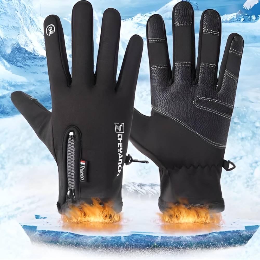 ThermoGrip™ – Wodoodporne, Ciepłe Rękawiczki z Ekranem Dotykowym